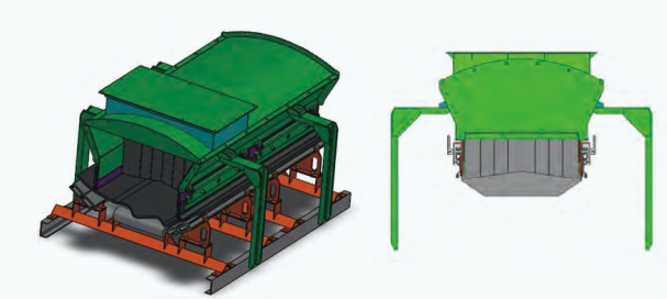 双密封导料槽系统